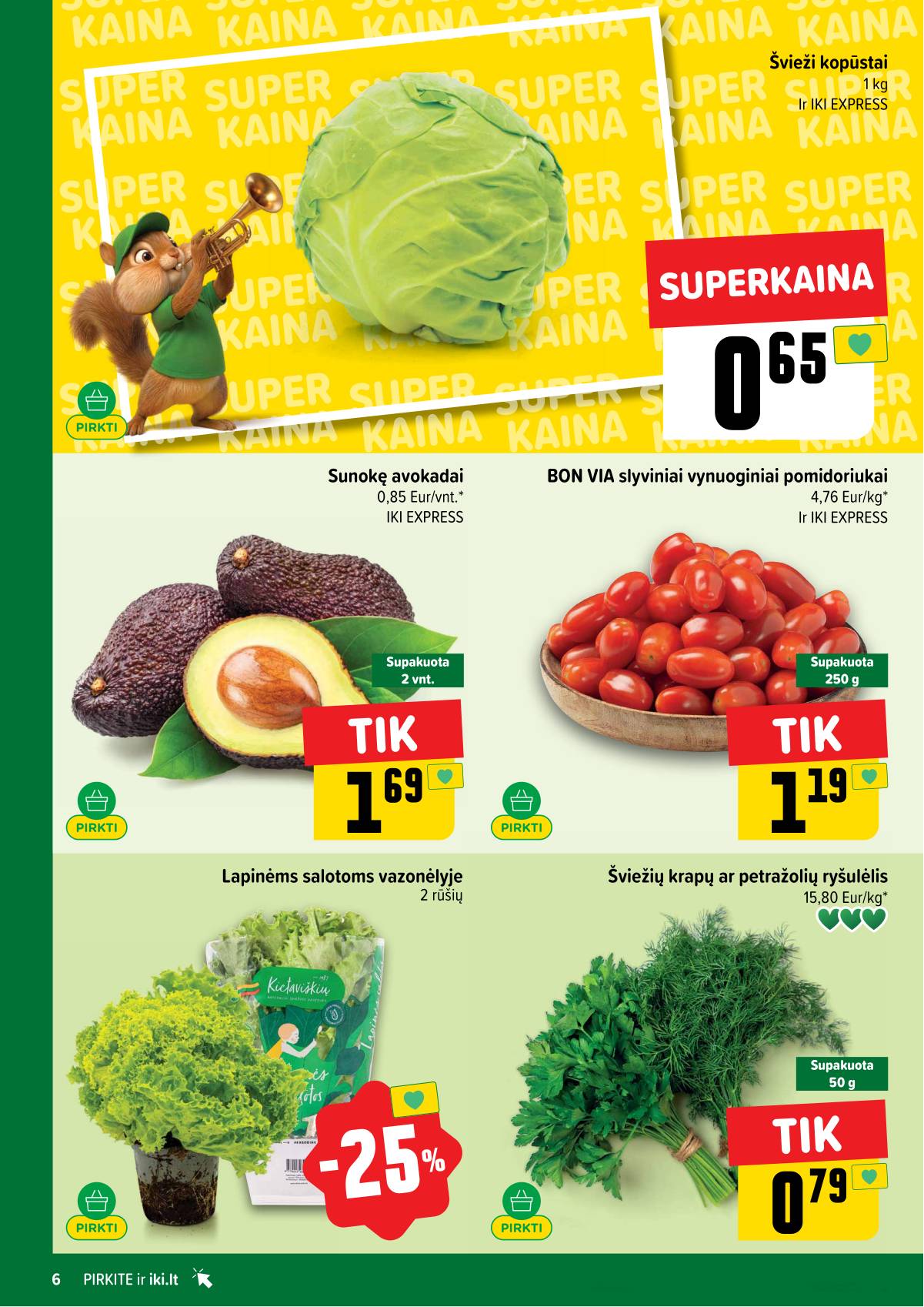 Iki - IKI akcijų leidinys 6 puslapis