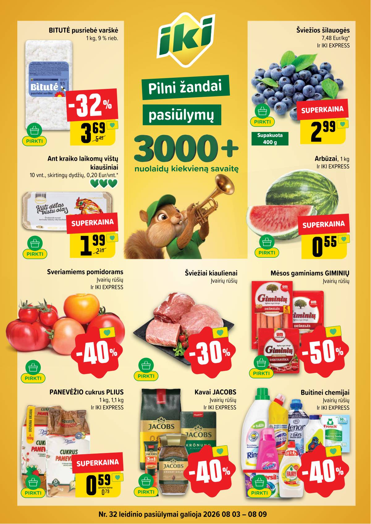 Iki - IKI akcijų leidinys 1 puslapis