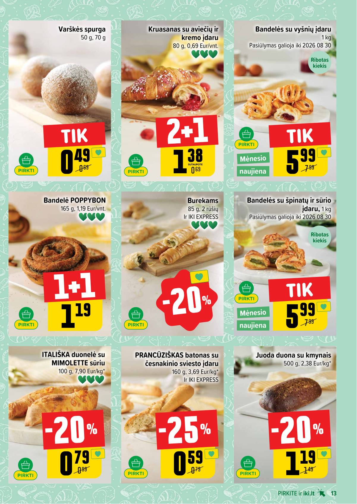 Iki - IKI akcijų leidinys 13 puslapis