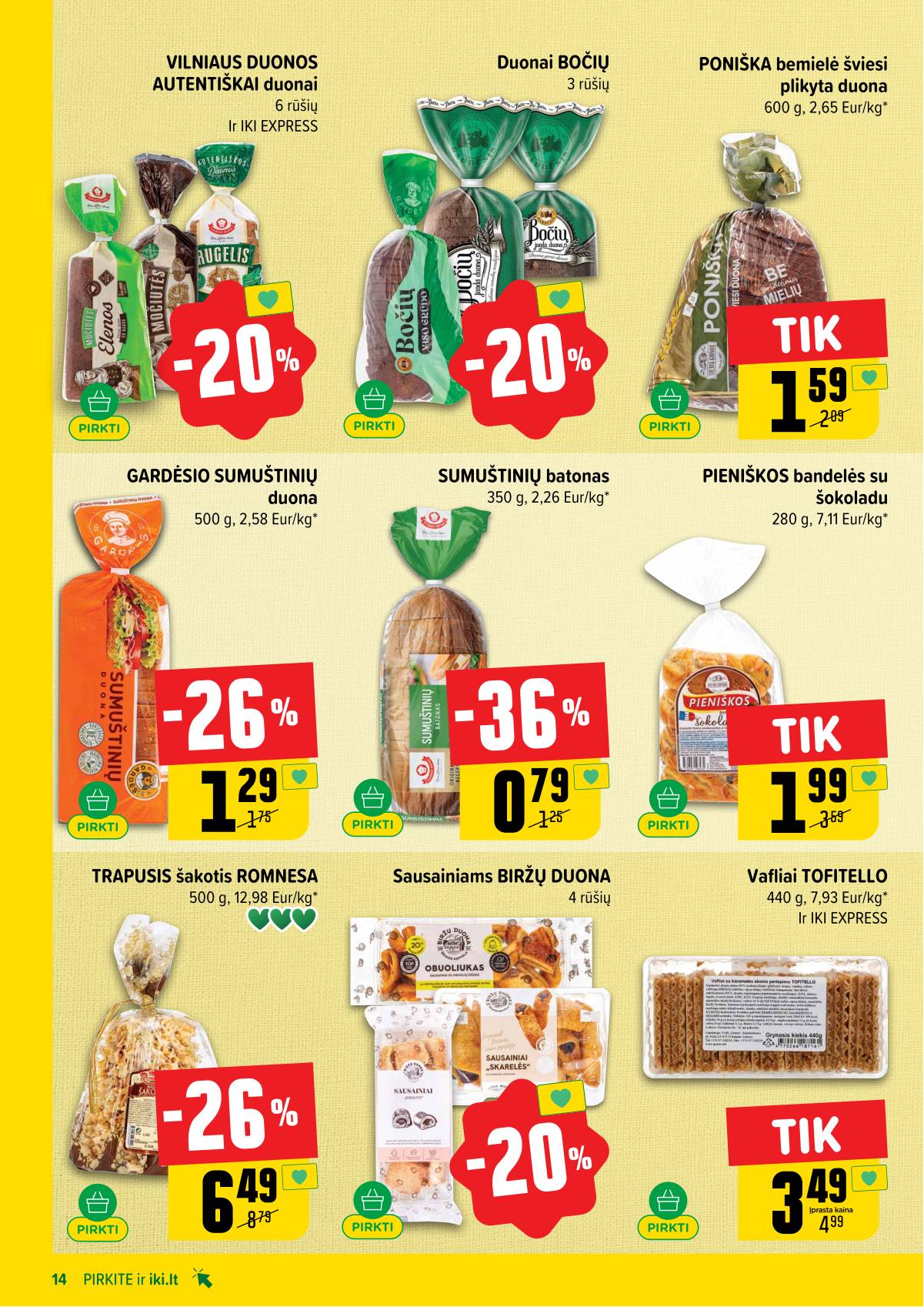 Iki - IKI akcijų leidinys 14 puslapis
