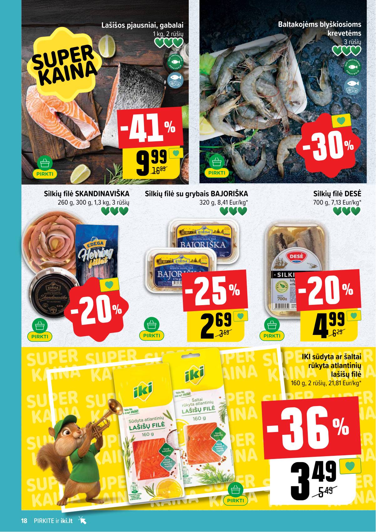 Iki - IKI akcijų leidinys 18 puslapis