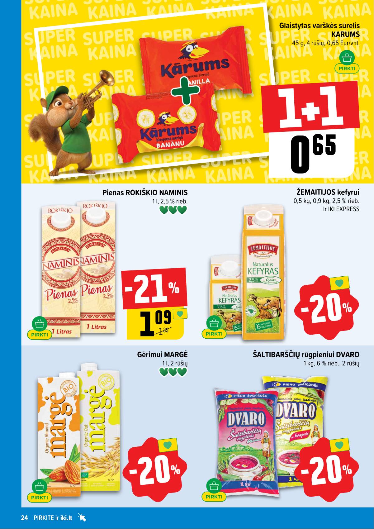 Iki - IKI akcijų leidinys 24 puslapis
