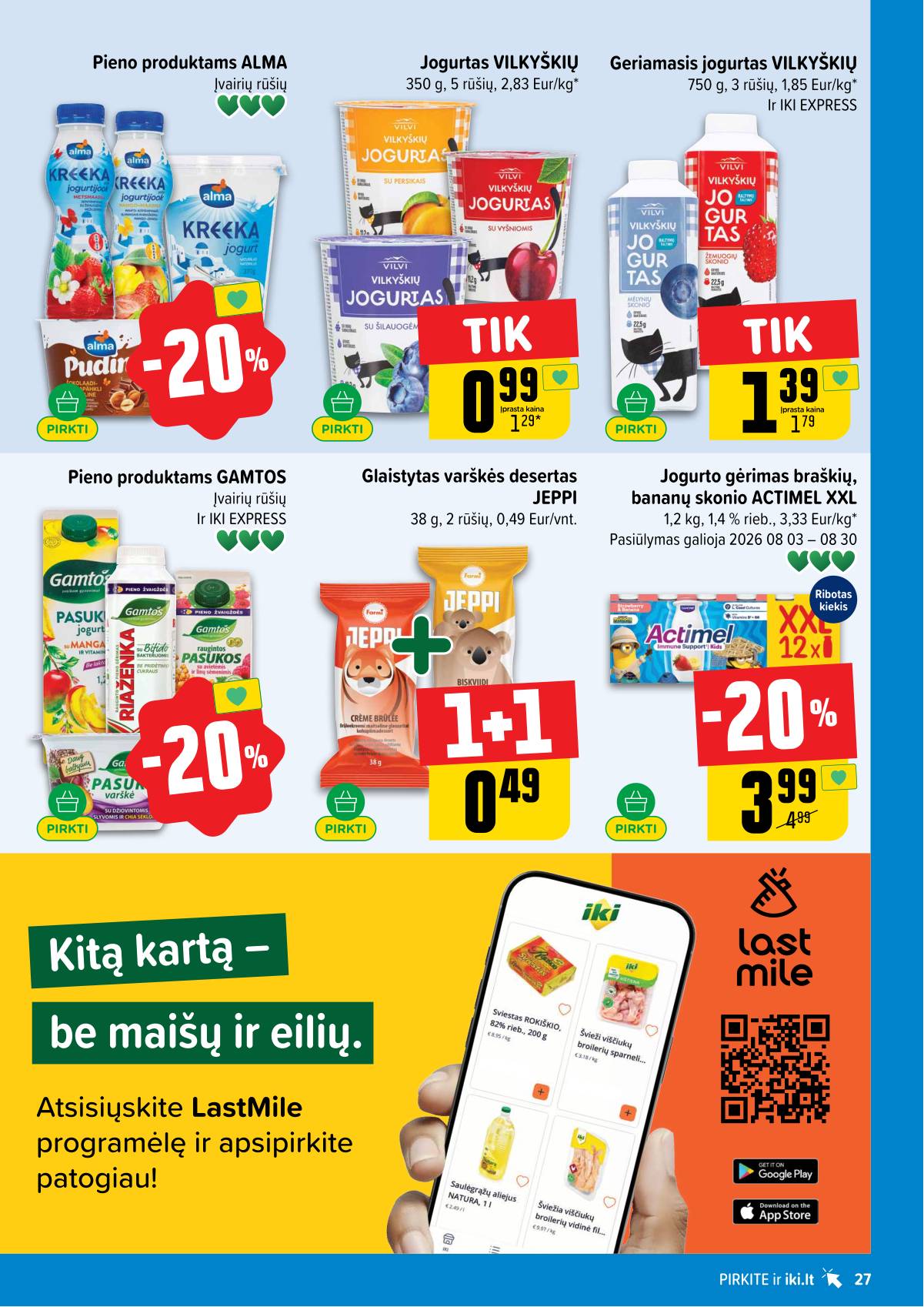 Iki - IKI akcijų leidinys 27 puslapis