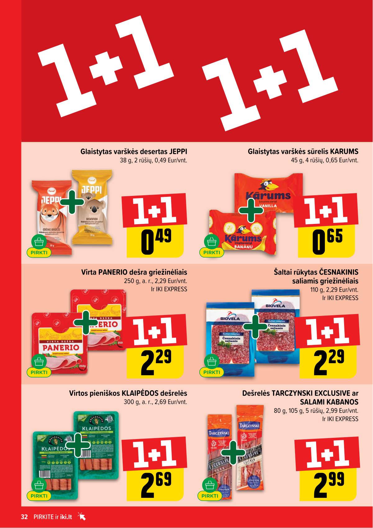 Iki - IKI akcijų leidinys 32 puslapis