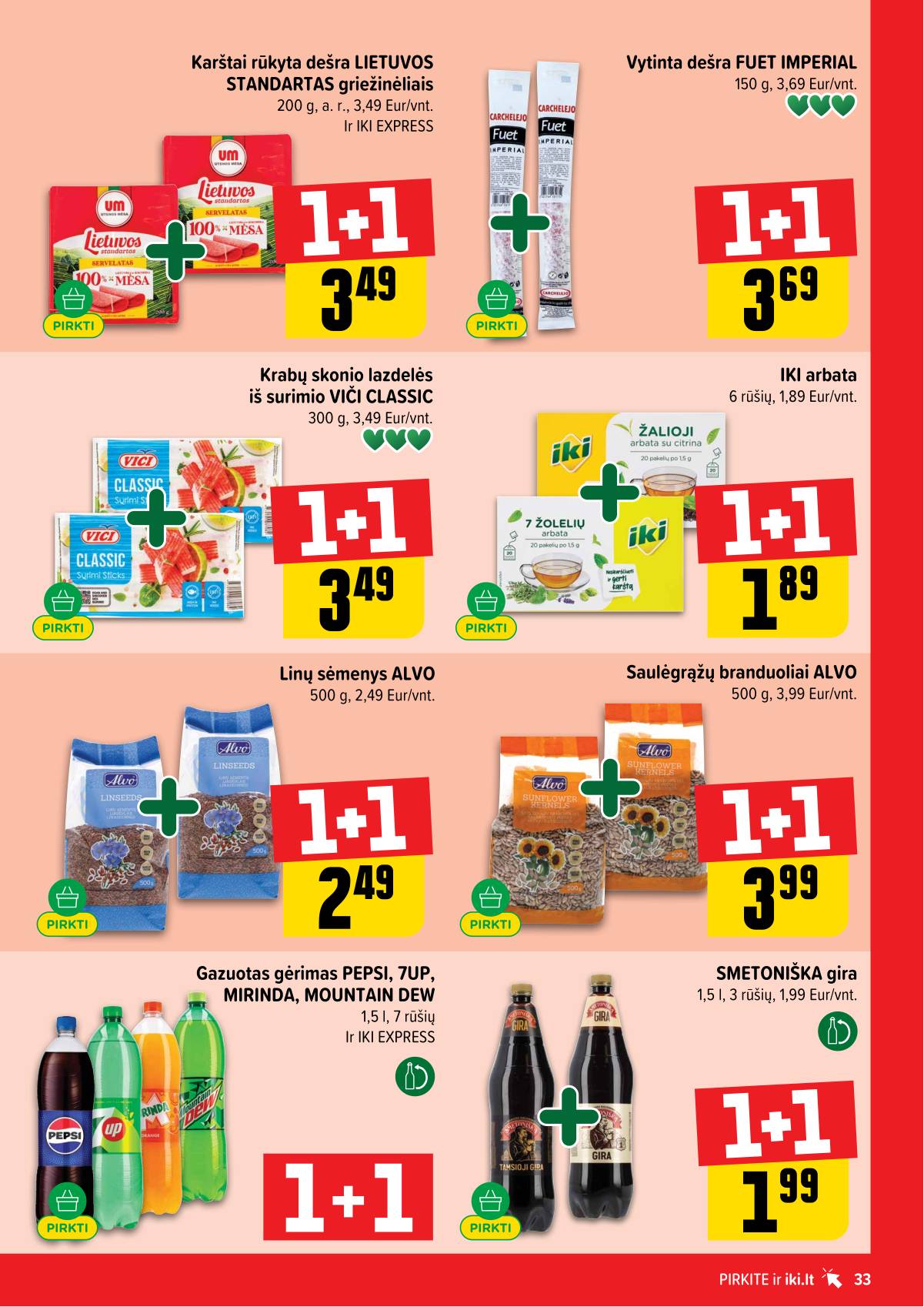 Iki - IKI akcijų leidinys 33 puslapis
