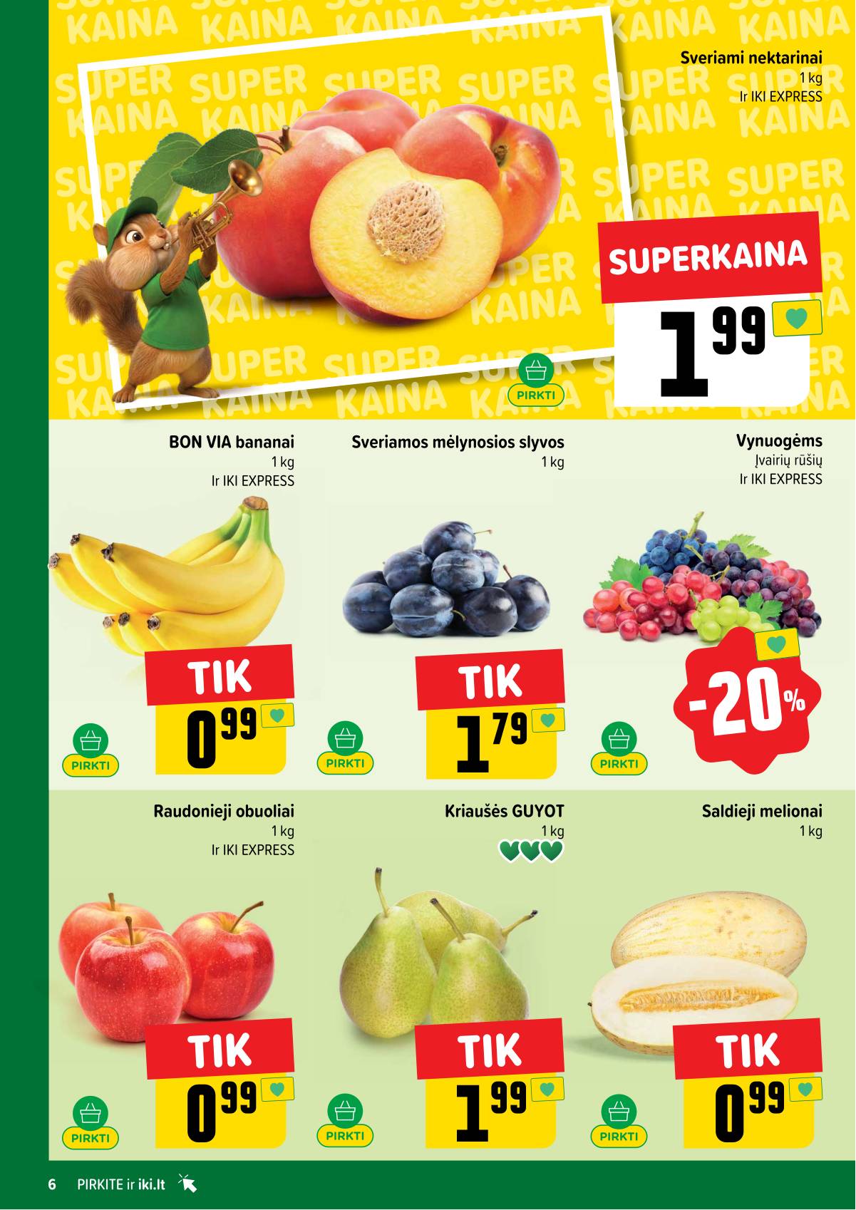 Iki - IKI akcijų leidinys 6 puslapis