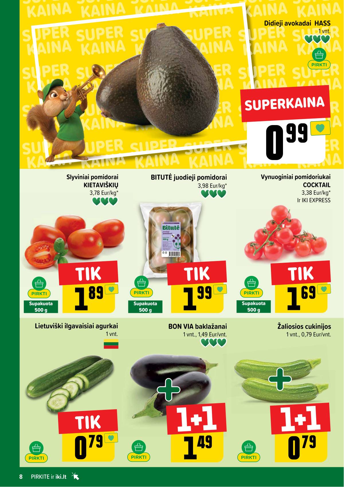 Iki - IKI akcijų leidinys 8 puslapis