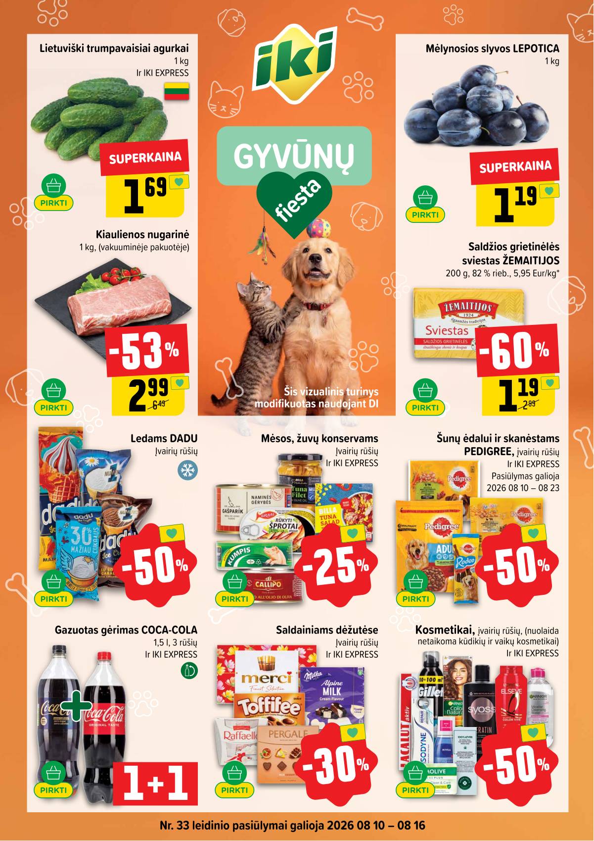 Iki - IKI akcijų leidinys 1 puslapis