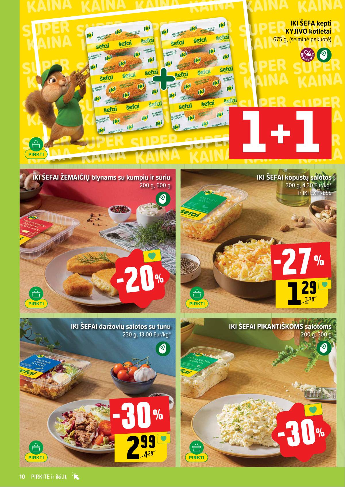 Iki - IKI akcijų leidinys 10 puslapis