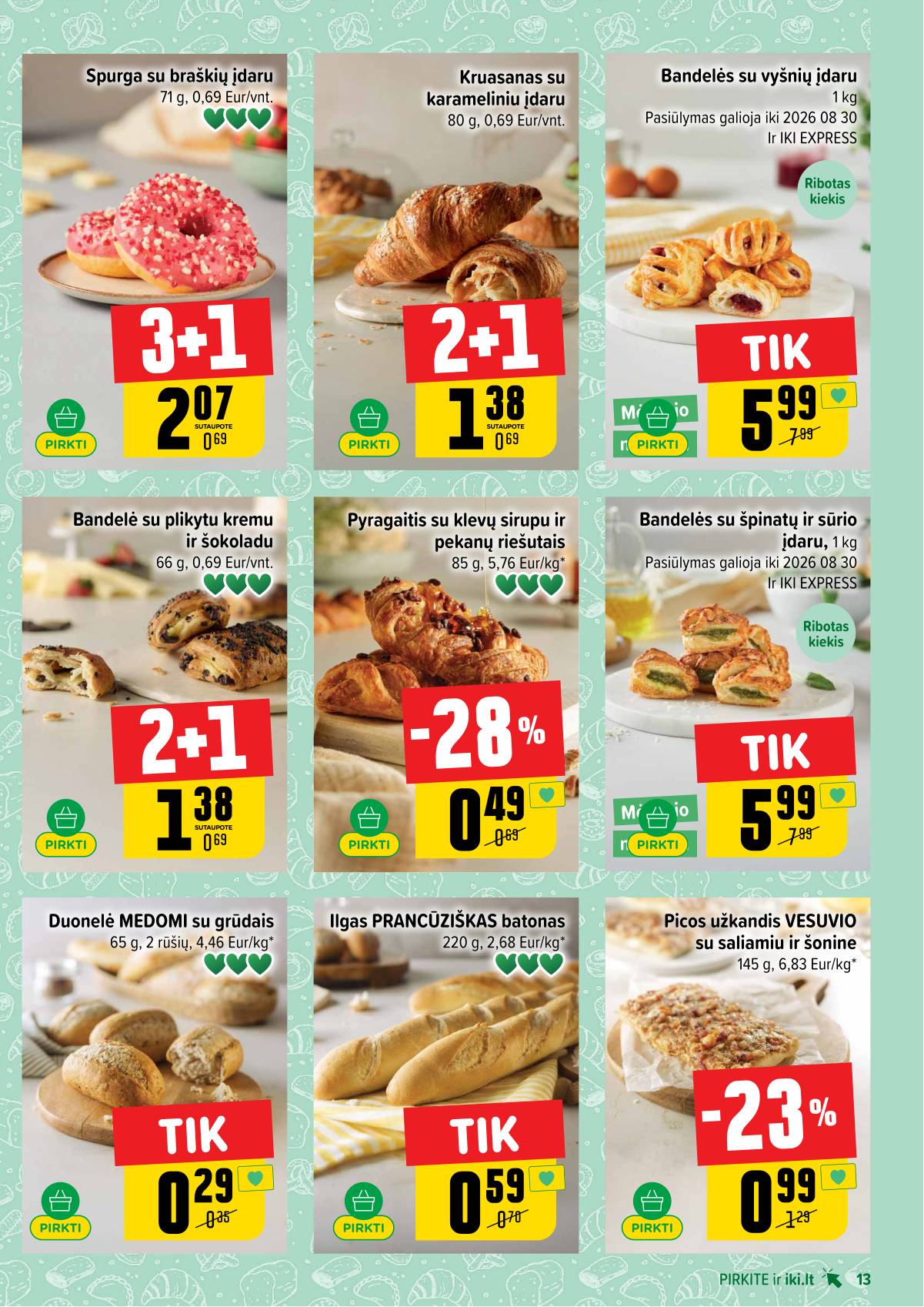 Iki - IKI akcijų leidinys 13 puslapis