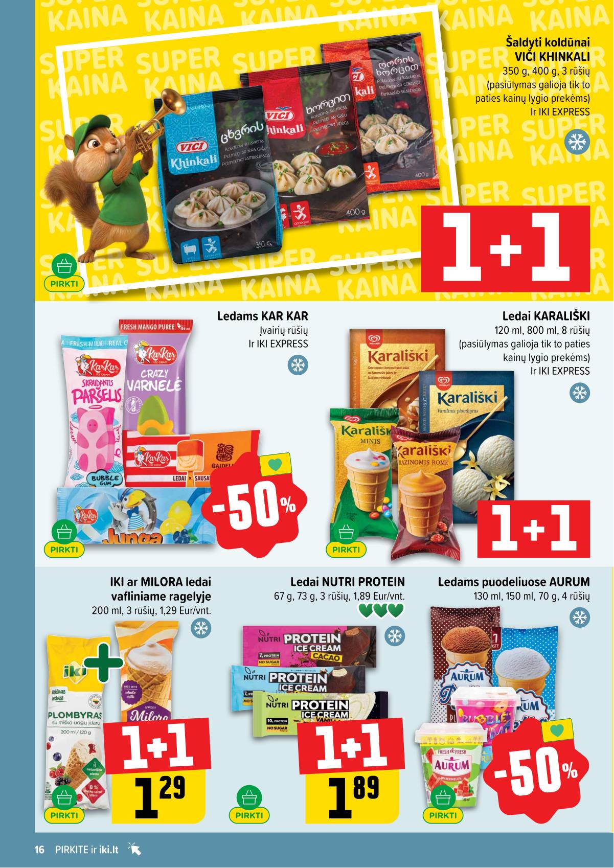 Iki - IKI akcijų leidinys 16 puslapis