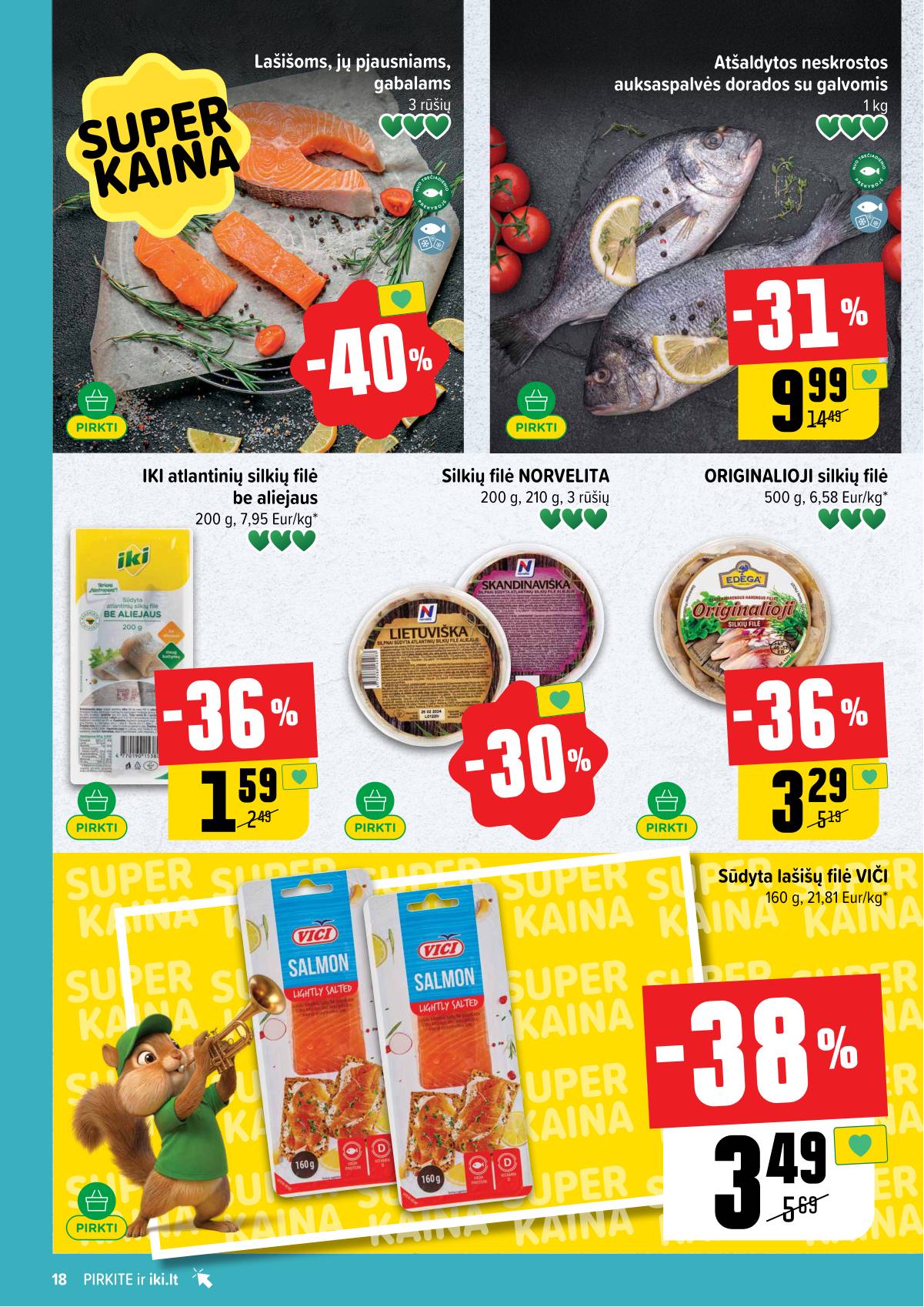 Iki - IKI akcijų leidinys 18 puslapis