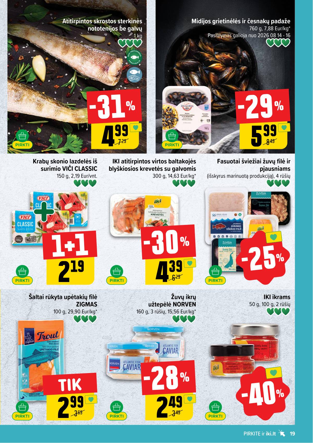 Iki - IKI akcijų leidinys 19 puslapis