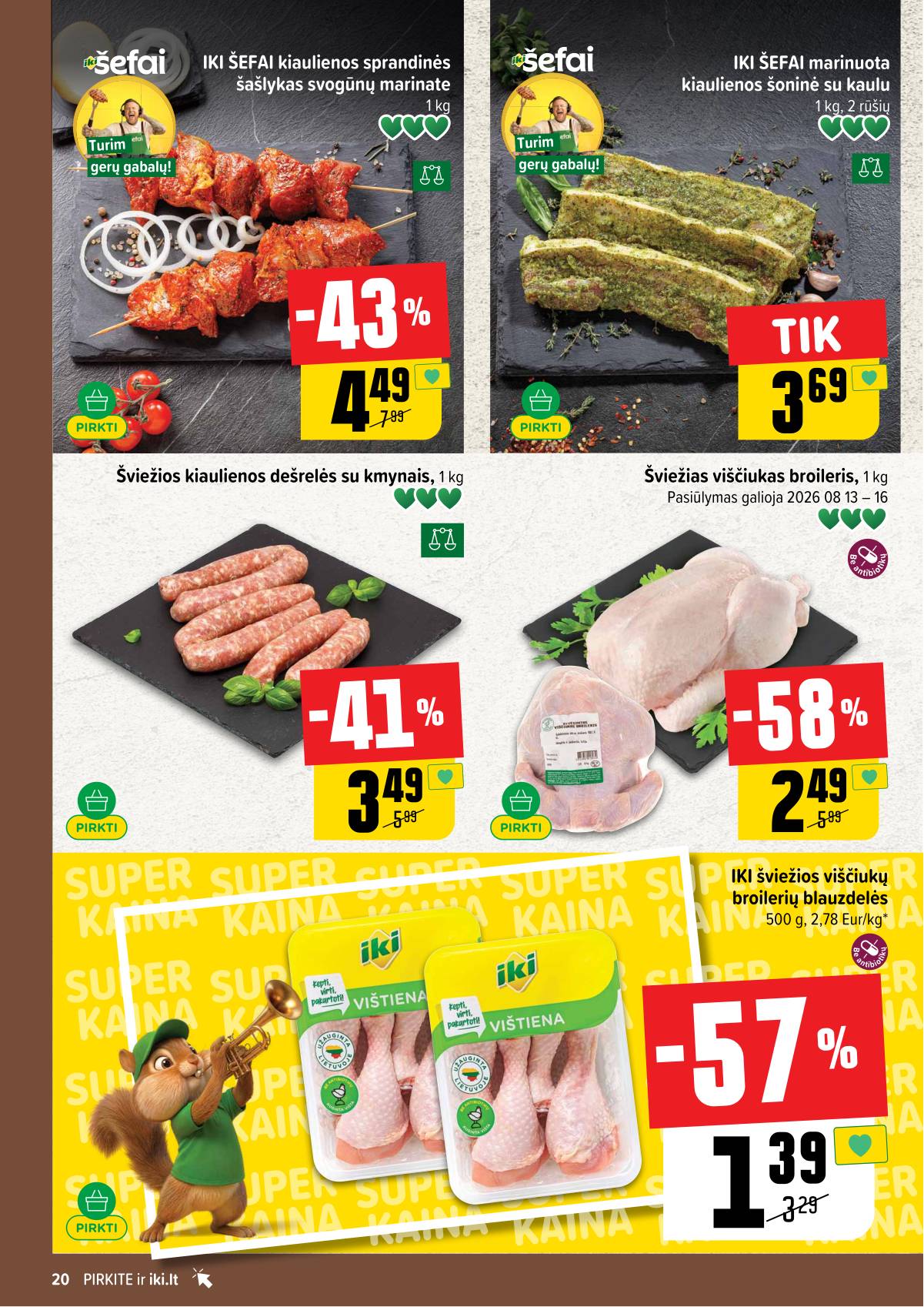 Iki - IKI akcijų leidinys 20 puslapis