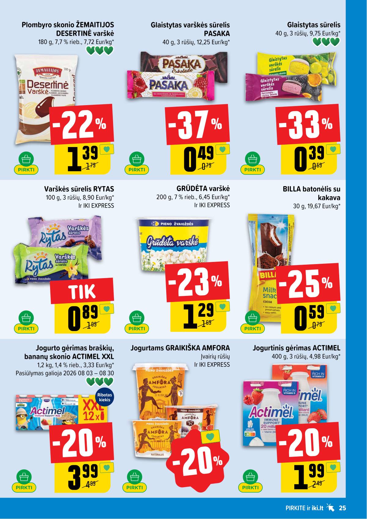 Iki - IKI akcijų leidinys 25 puslapis