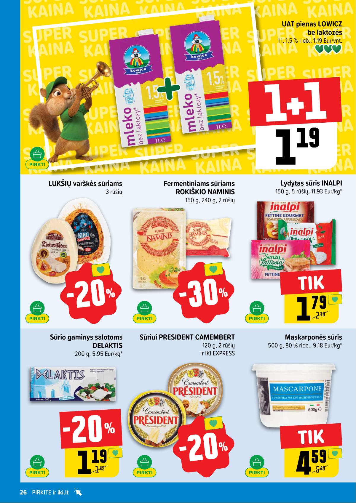 Iki - IKI akcijų leidinys 26 puslapis