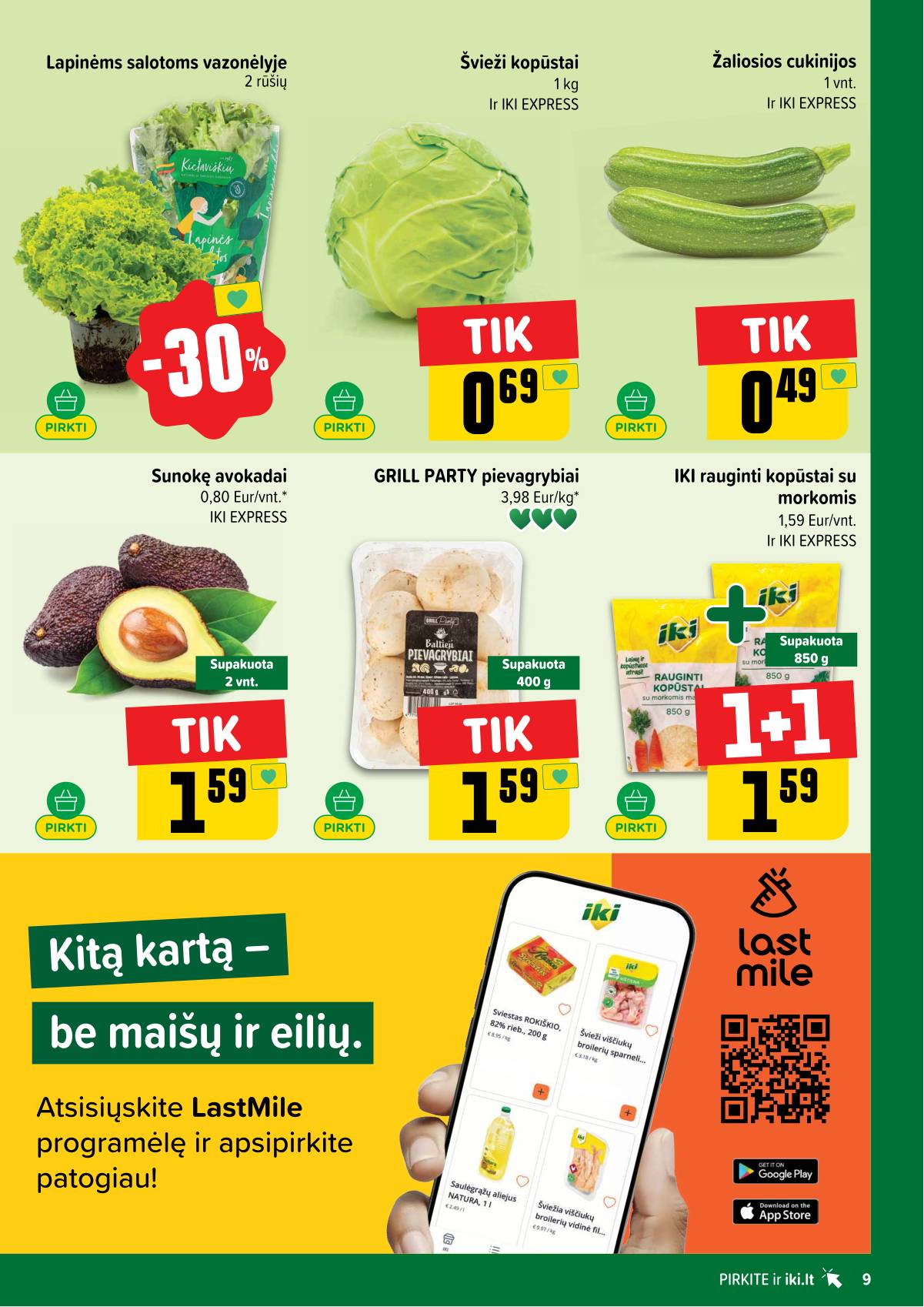 Iki - IKI akcijų leidinys 9 puslapis
