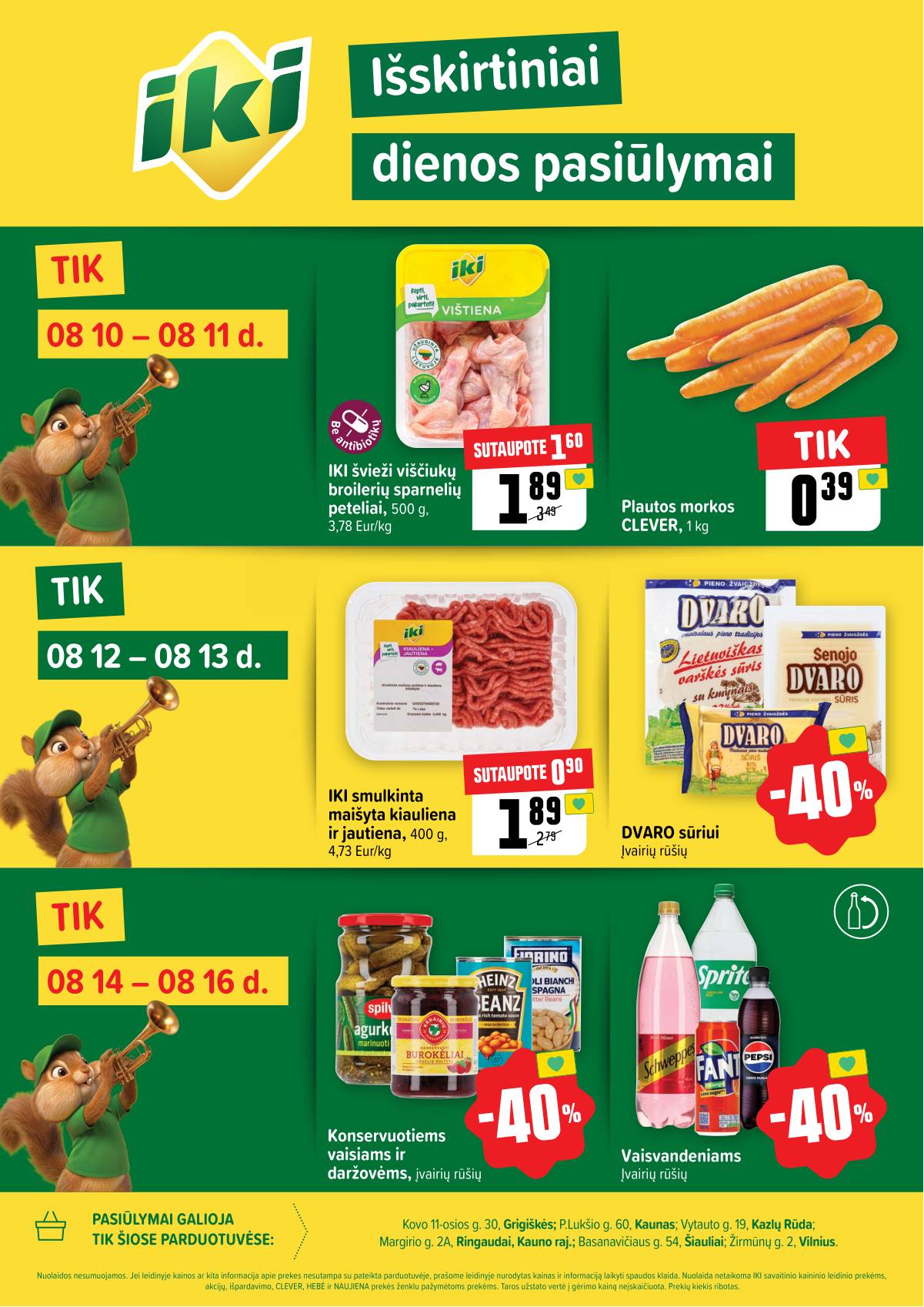 Iki - Specialūs pasiūlymai IKI parduotuvės klientams 1 puslapis