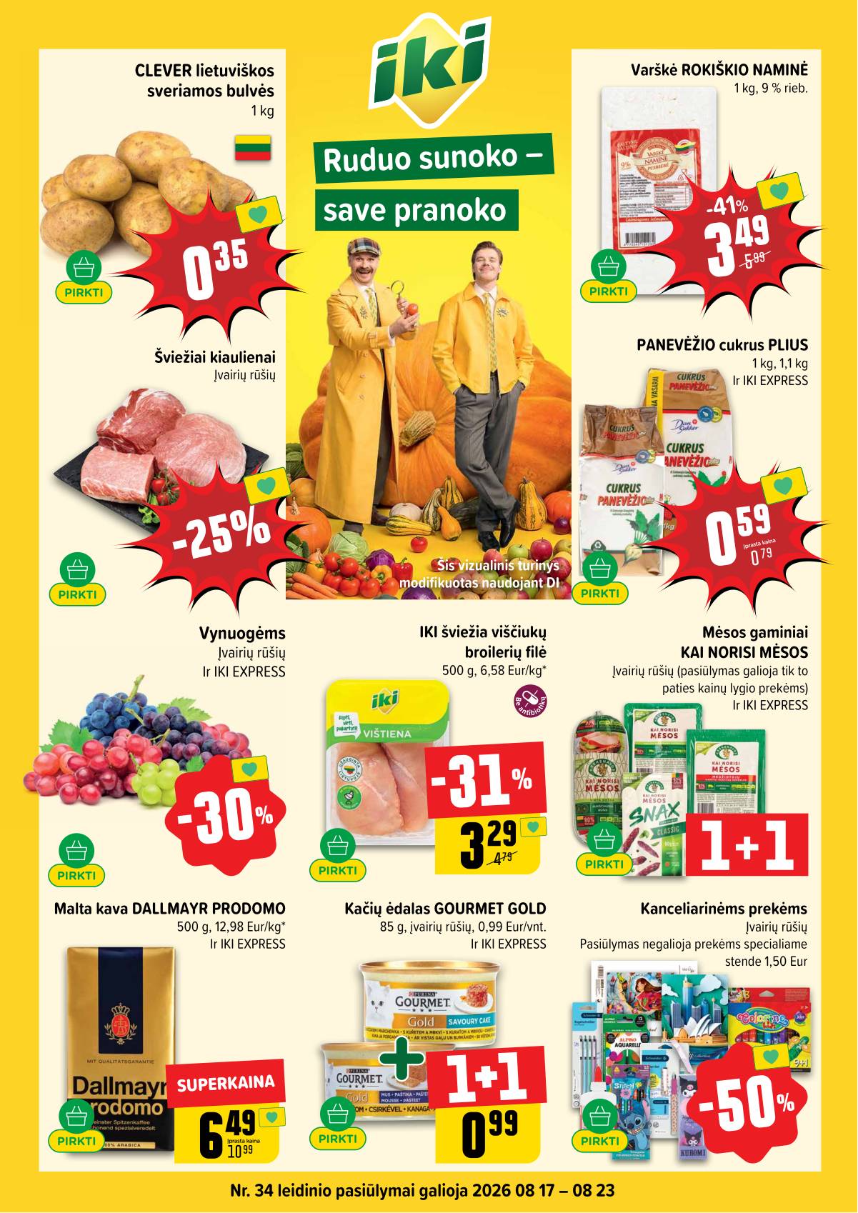 Iki - IKI akcijų leidinys 1 puslapis