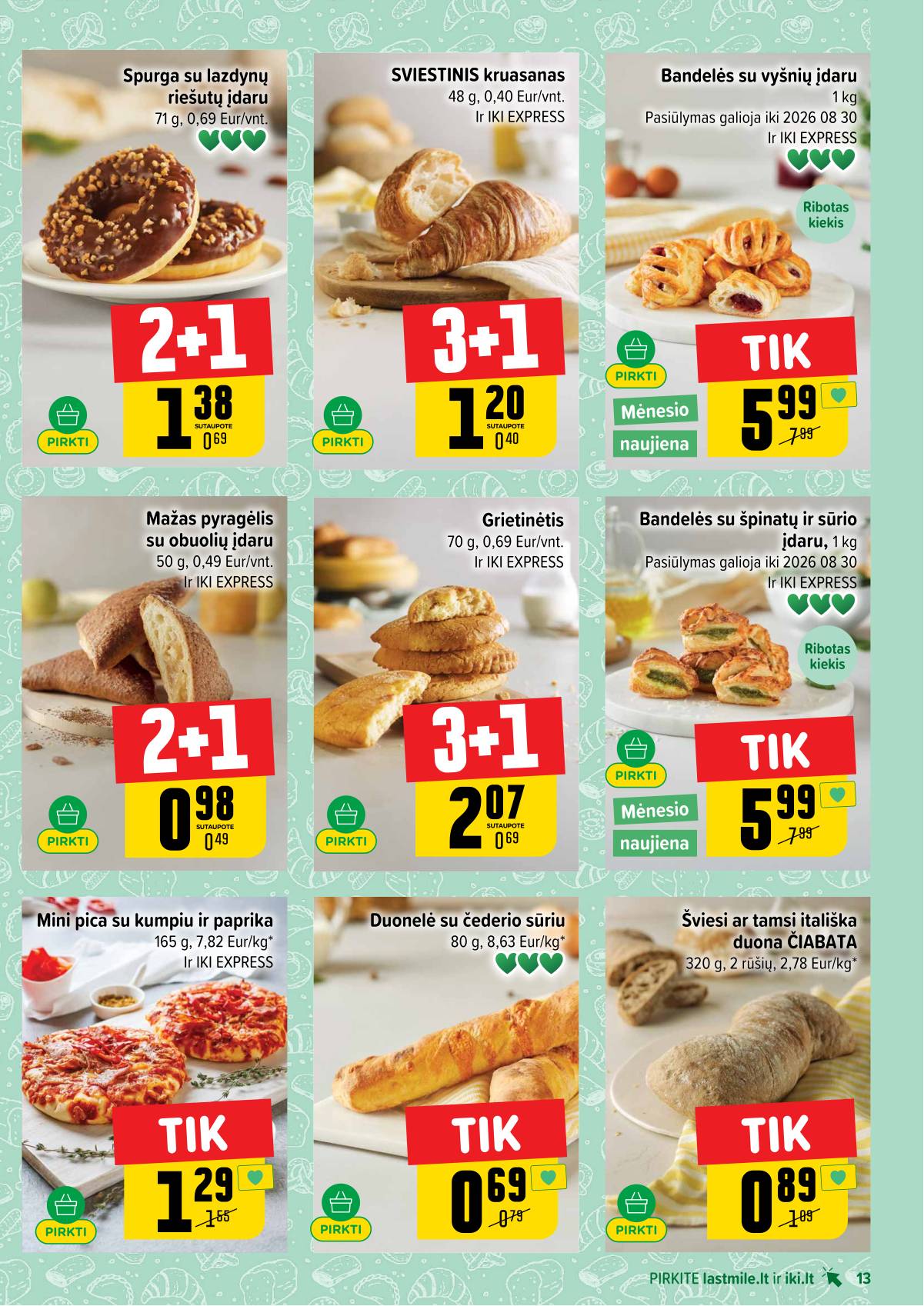 Iki - IKI akcijų leidinys 13 puslapis