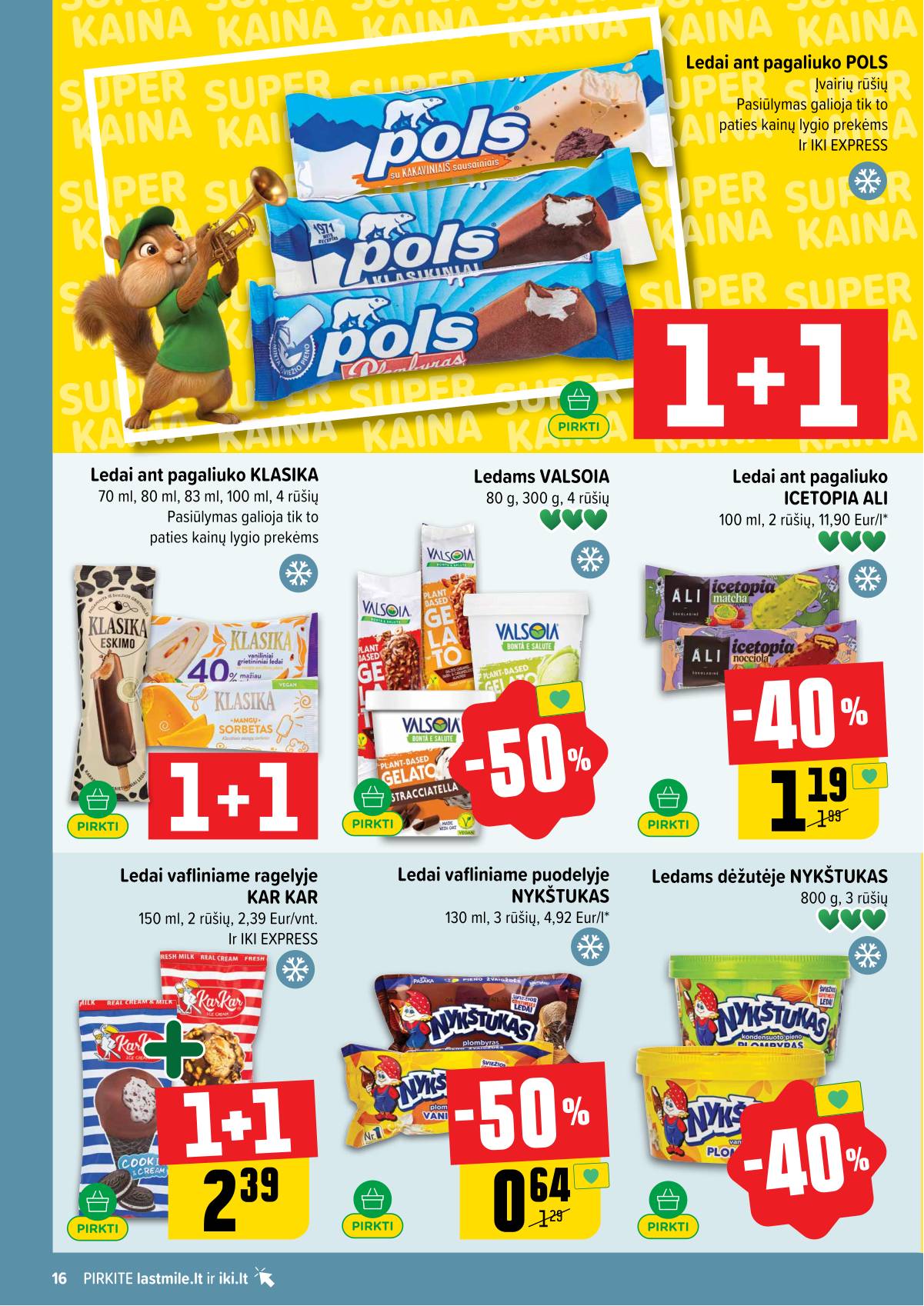 Iki - IKI akcijų leidinys 16 puslapis