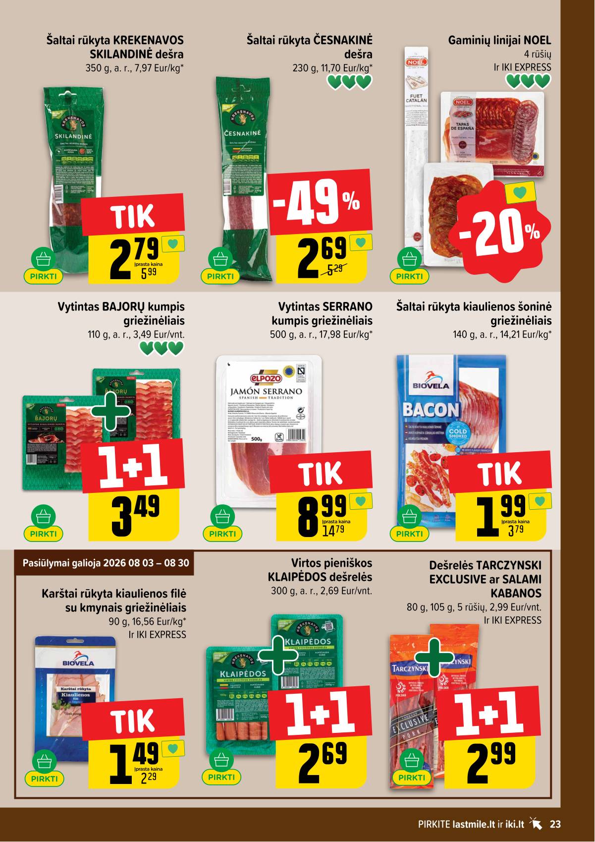 Iki - IKI akcijų leidinys 23 puslapis