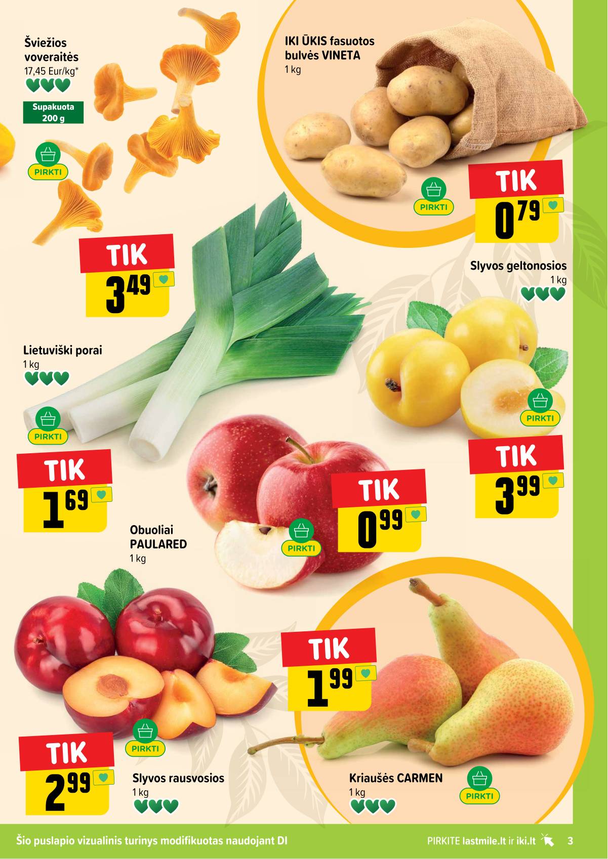 Iki - IKI akcijų leidinys 3 puslapis