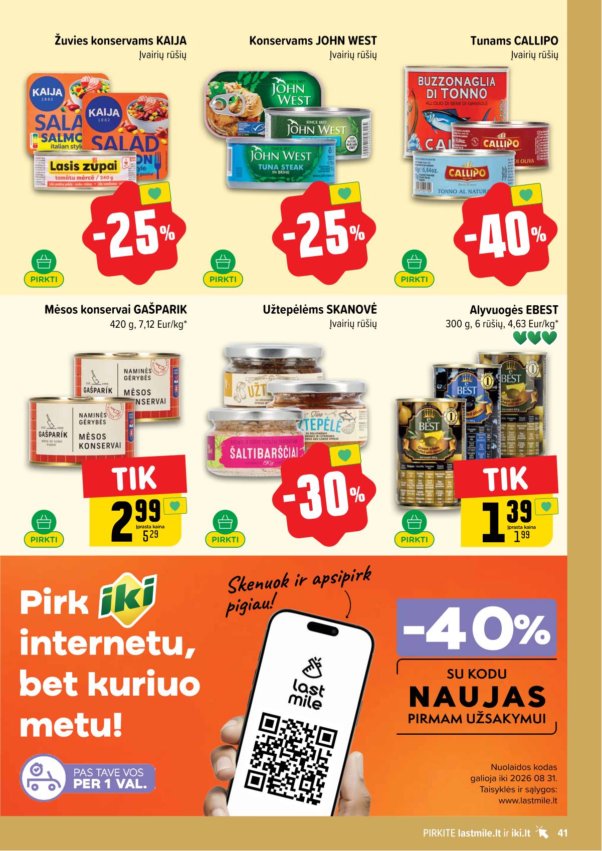 Iki - IKI akcijų leidinys 41 puslapis