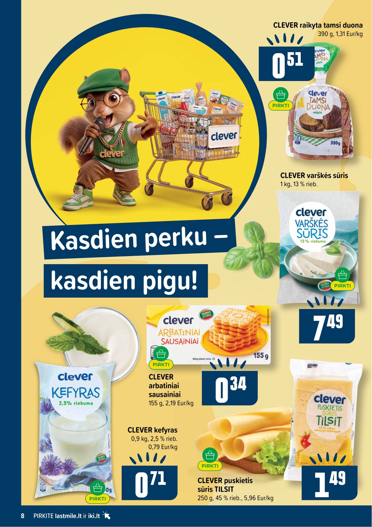 Iki - IKI akcijų leidinys 8 puslapis