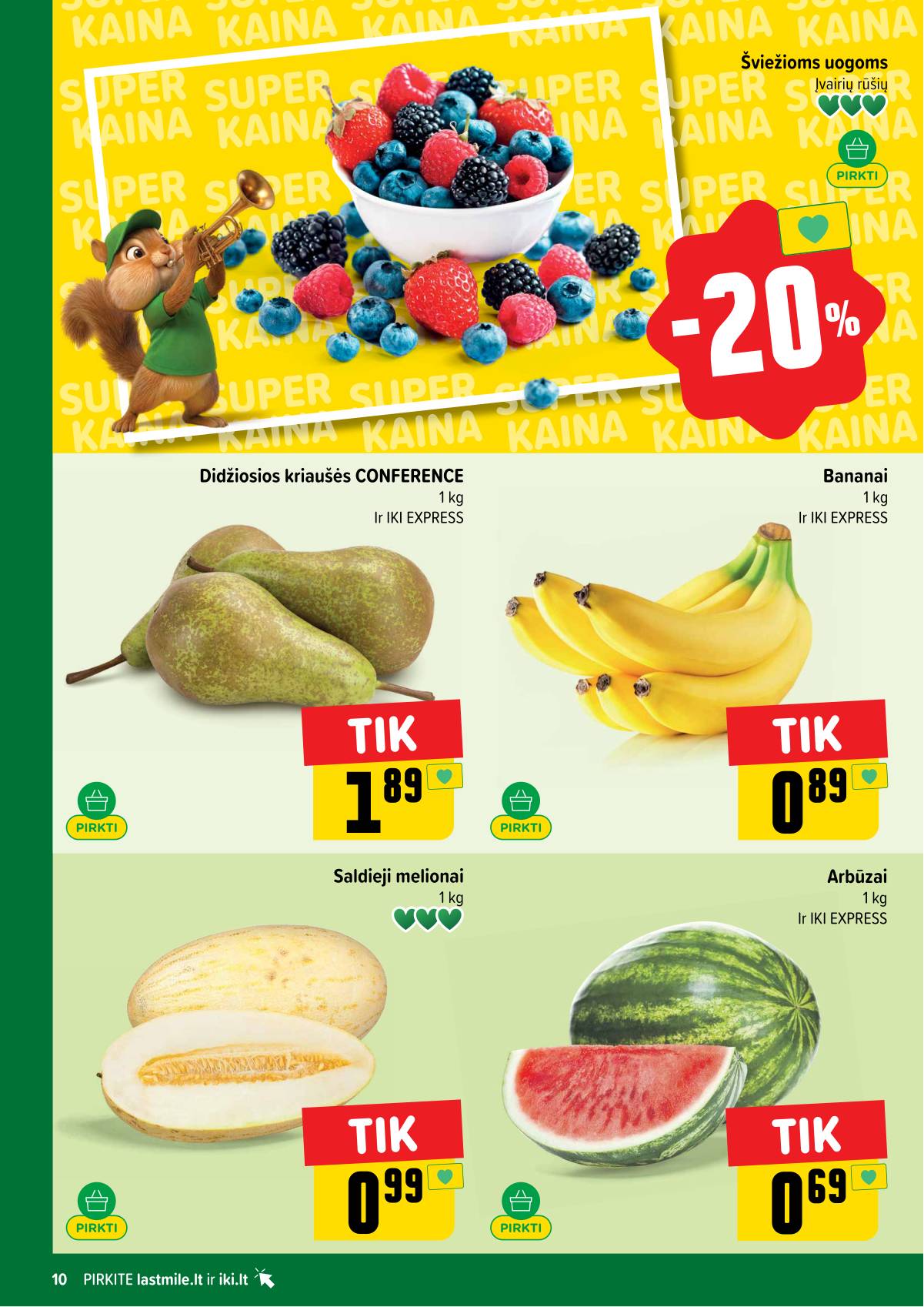 Iki - IKI akcijų leidinys 10 puslapis