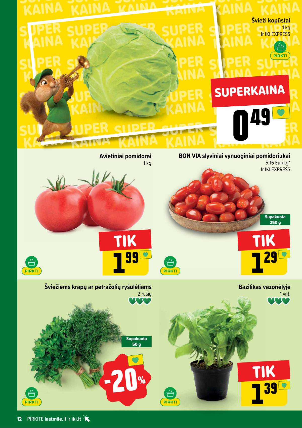 Iki - IKI akcijų leidinys 12 puslapis