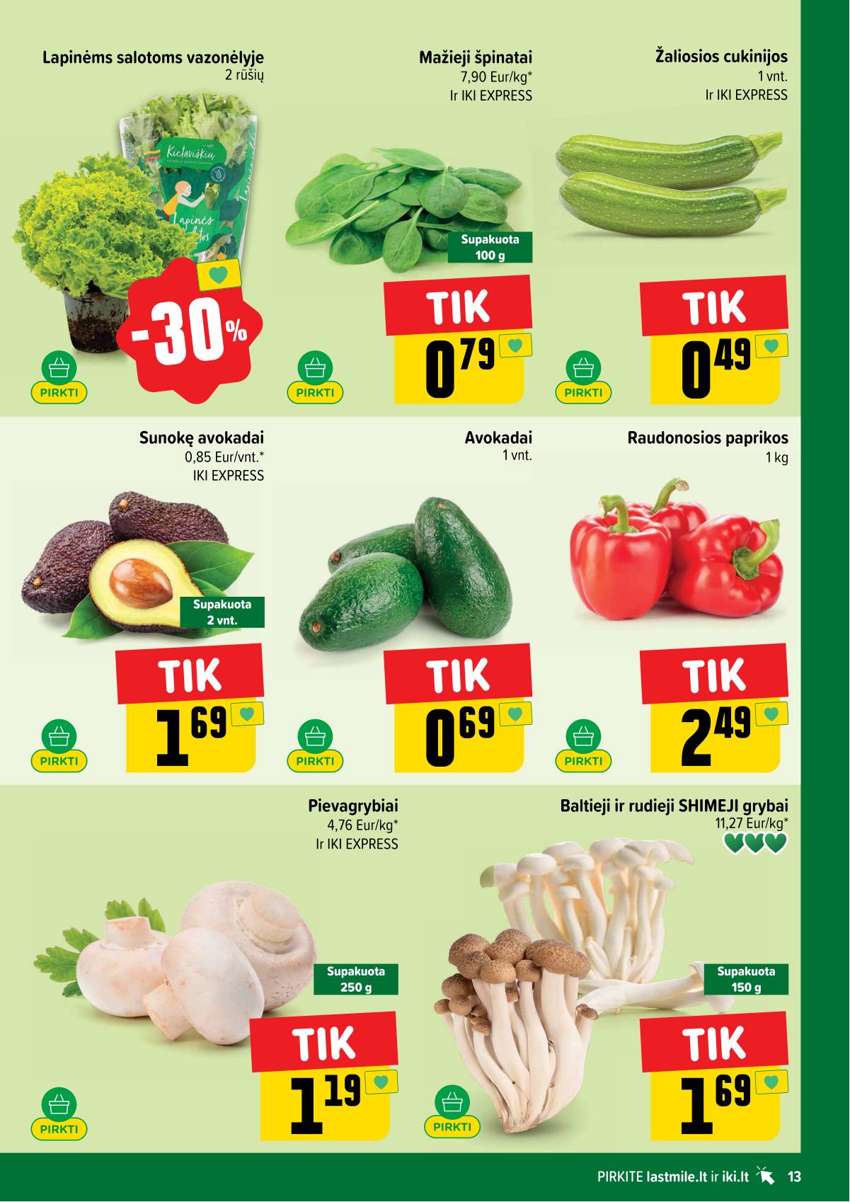 Iki - IKI akcijų leidinys 13 puslapis