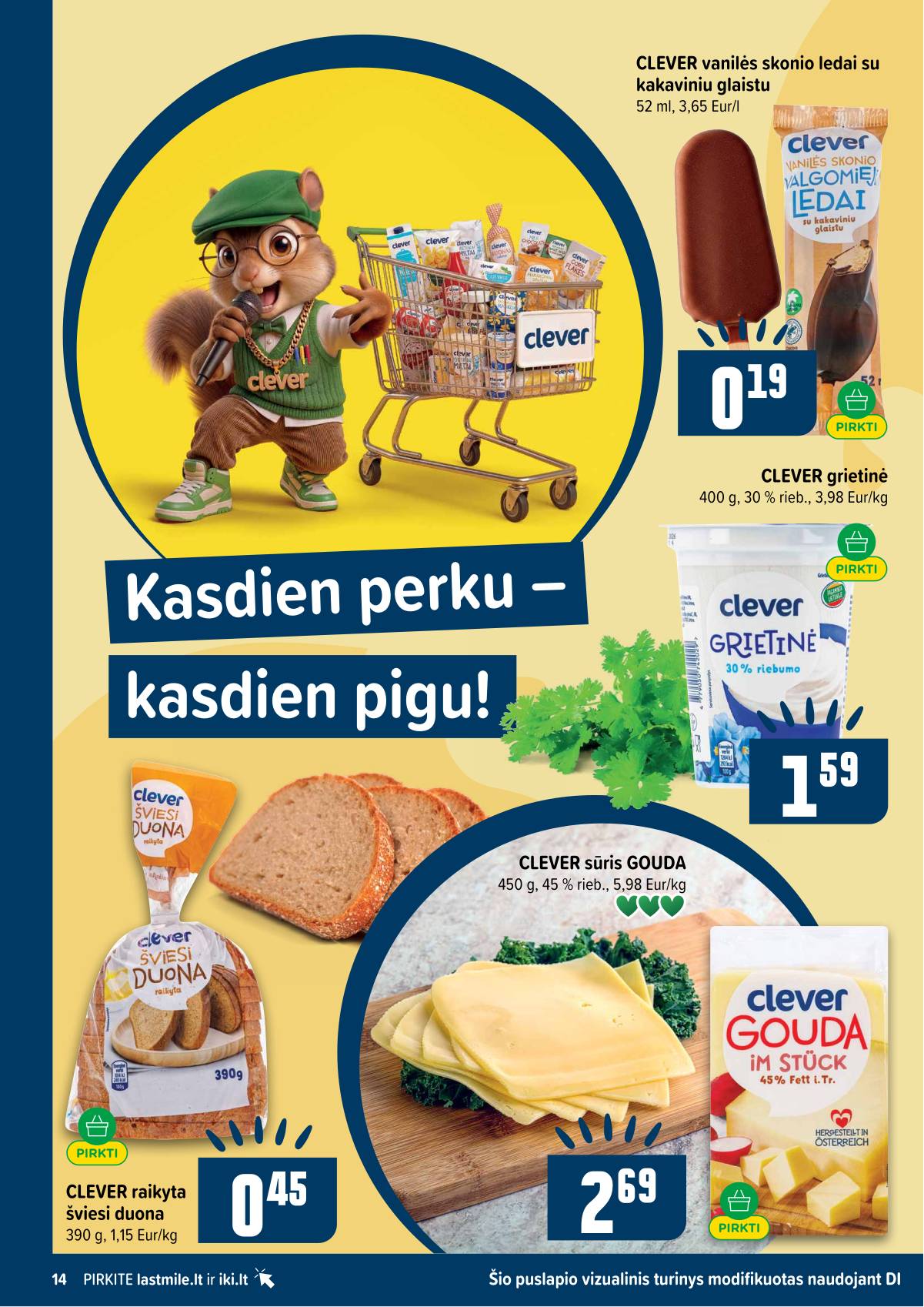 Iki - IKI akcijų leidinys 14 puslapis