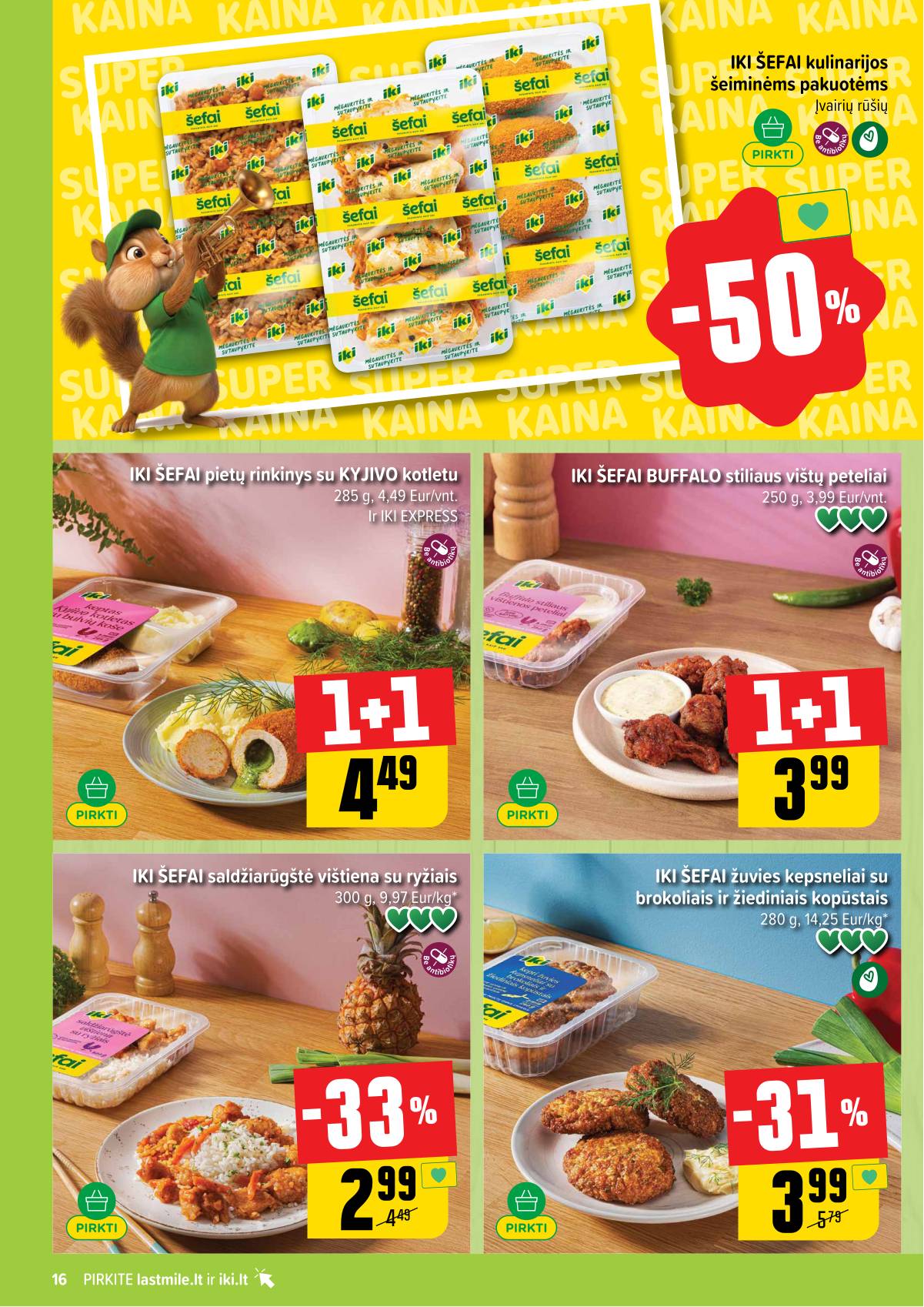 Iki - IKI akcijų leidinys 16 puslapis