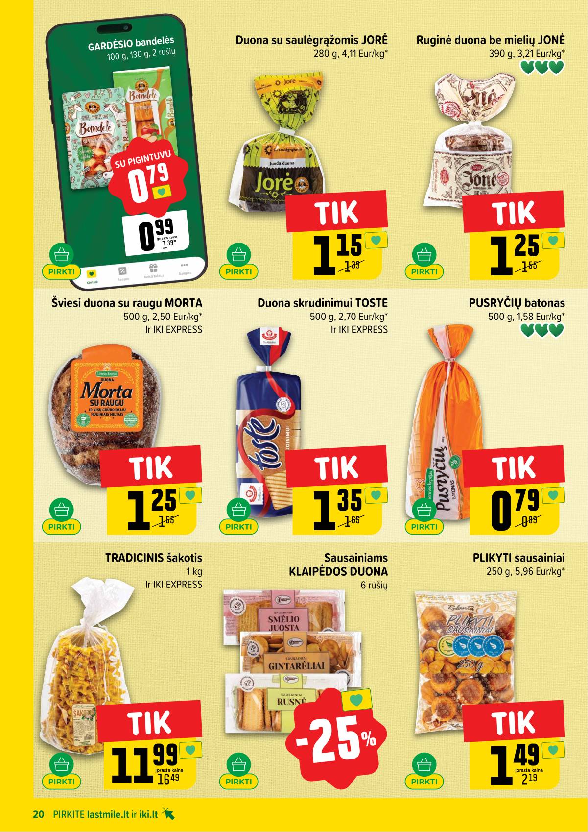 Iki - IKI akcijų leidinys 20 puslapis