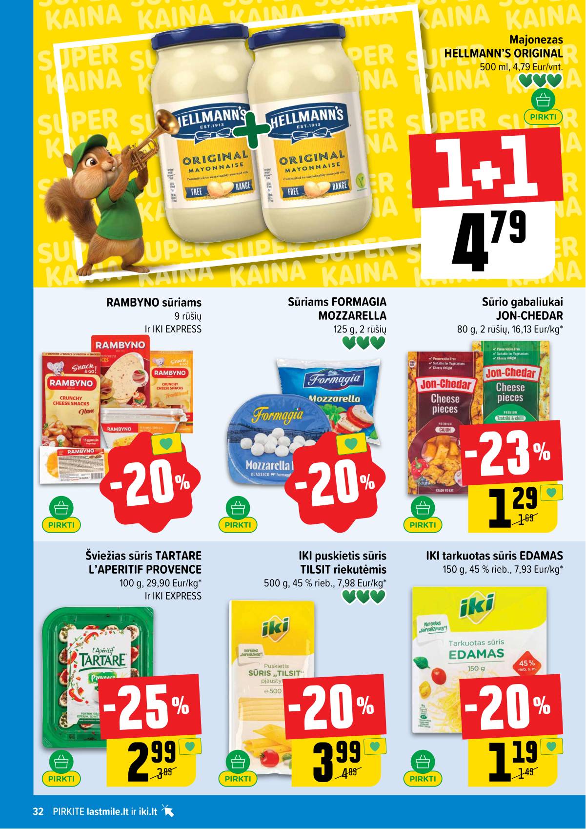 Iki - IKI akcijų leidinys 32 puslapis