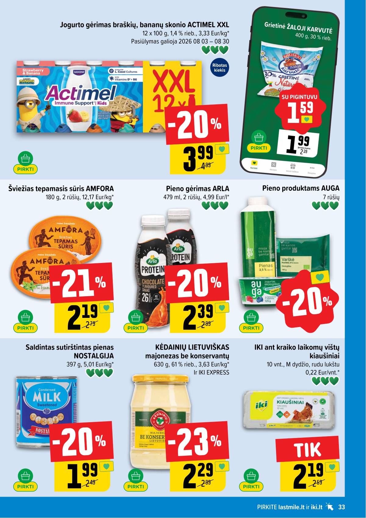 Iki - IKI akcijų leidinys 33 puslapis