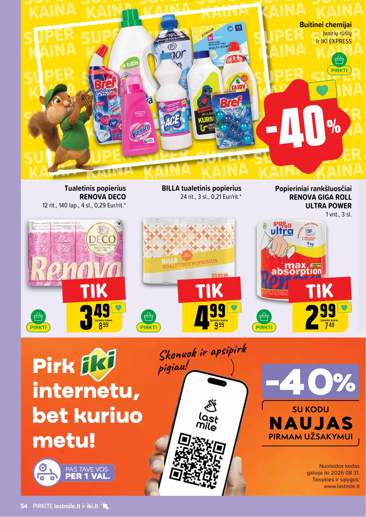 Iki - IKI akcijų leidinys 54 puslapis