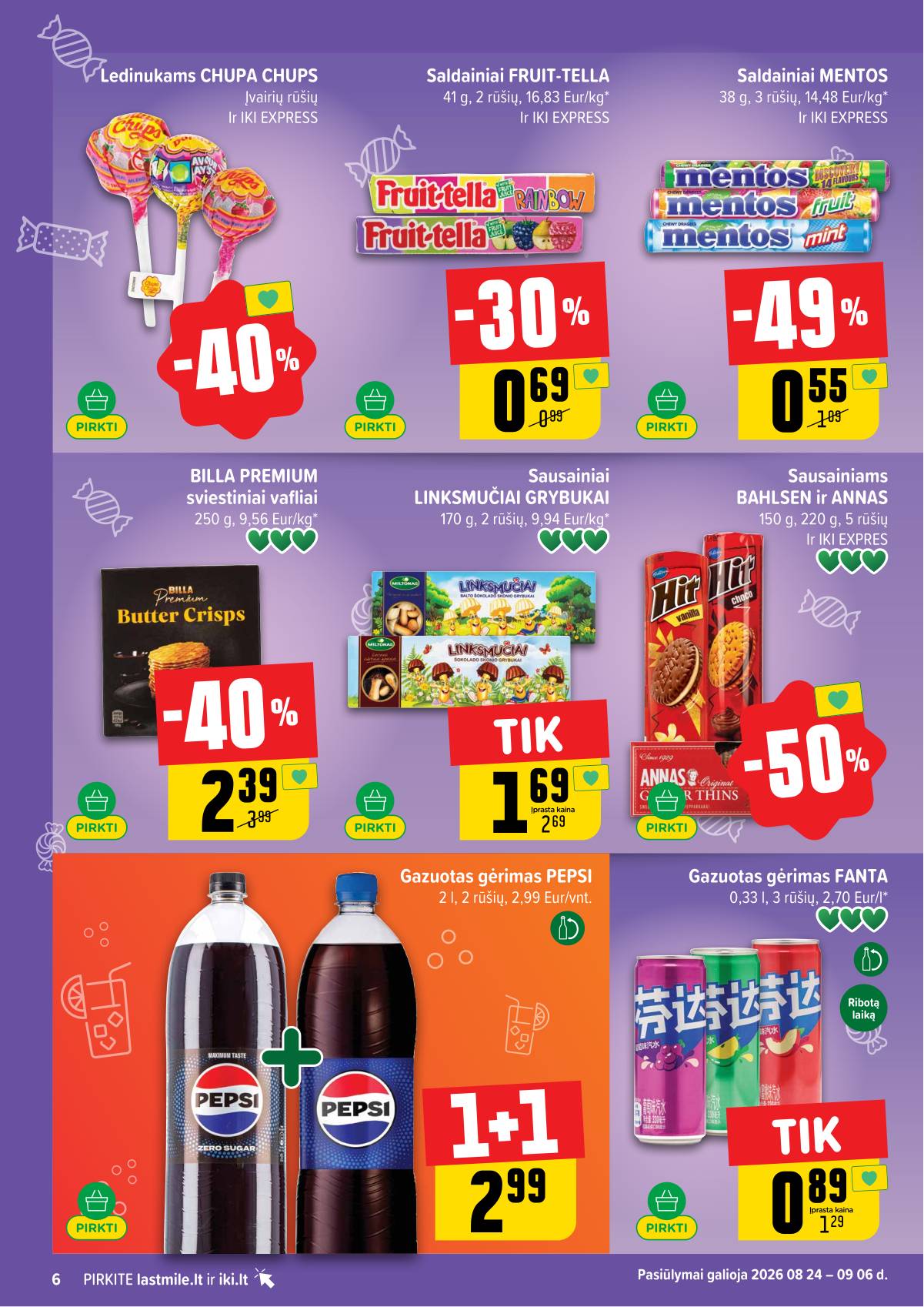 Iki - IKI akcijų leidinys 6 puslapis