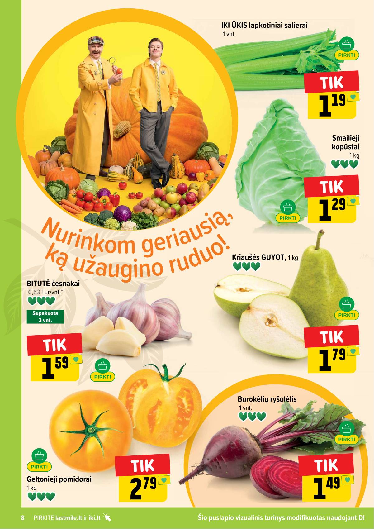 Iki - IKI akcijų leidinys 8 puslapis