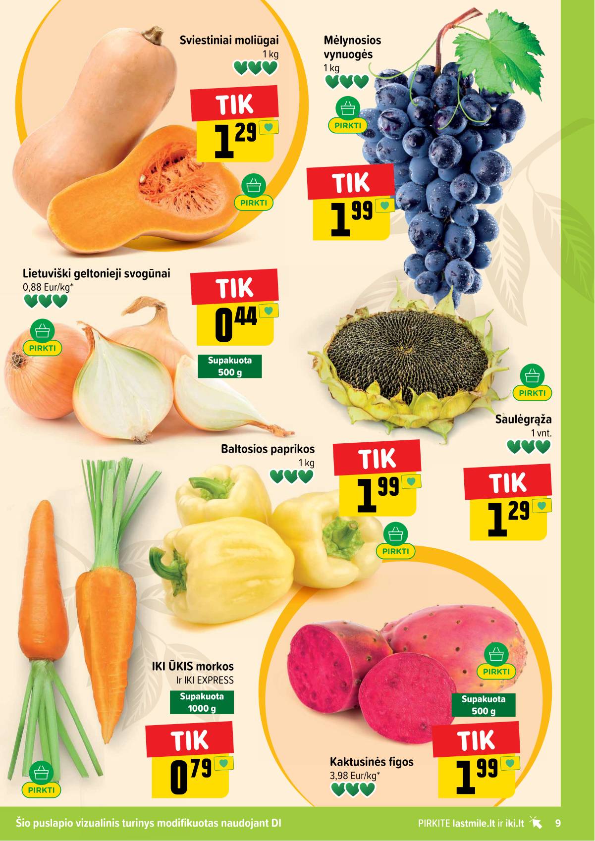 Iki - IKI akcijų leidinys 9 puslapis