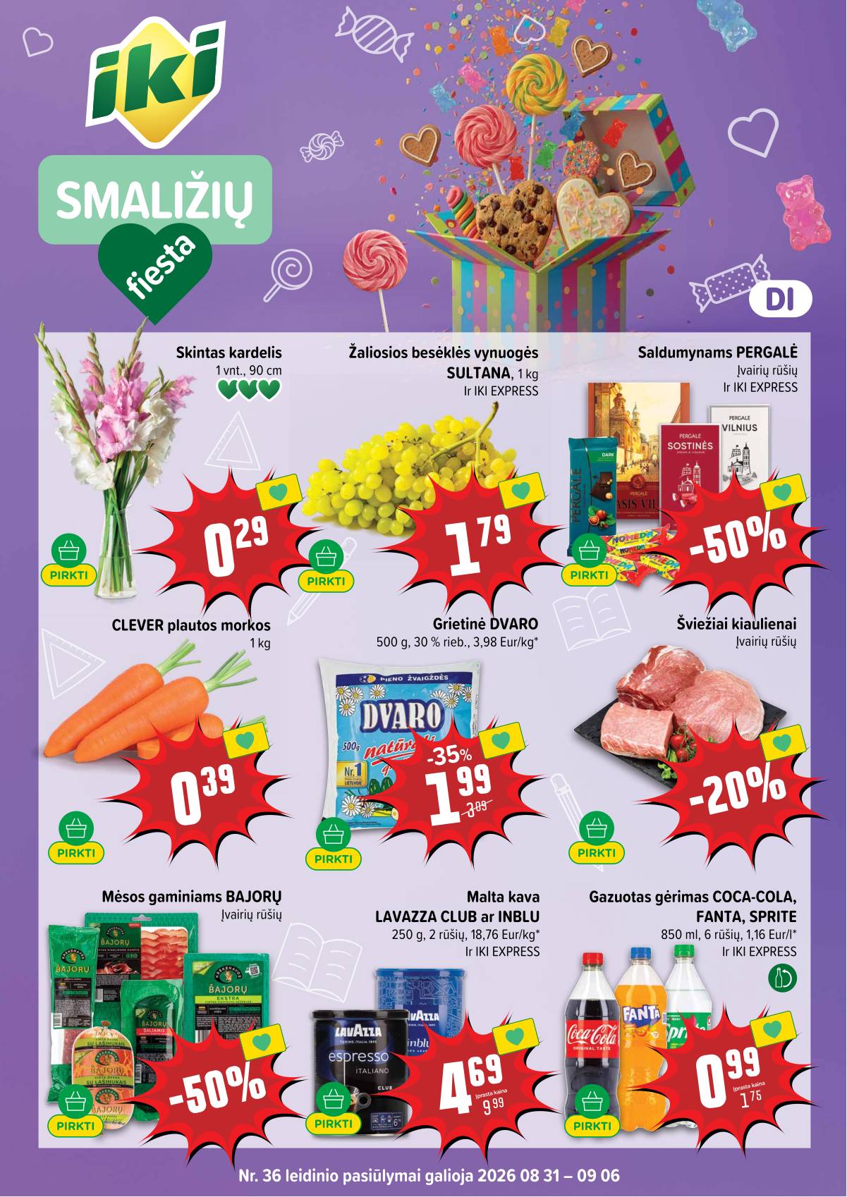 Iki - IKI akcijų leidinys 1 puslapis