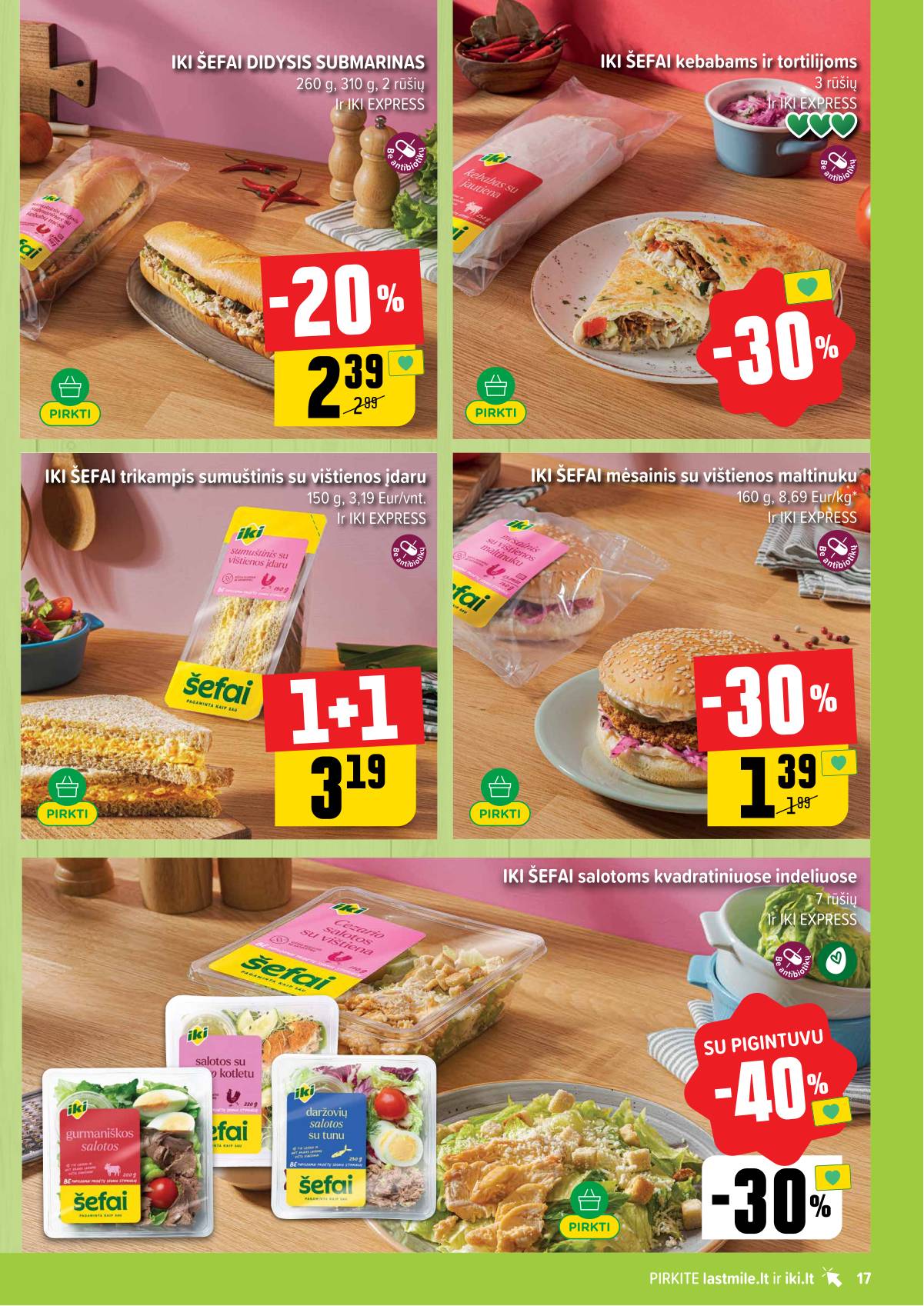 Iki - IKI akcijų leidinys 17 puslapis