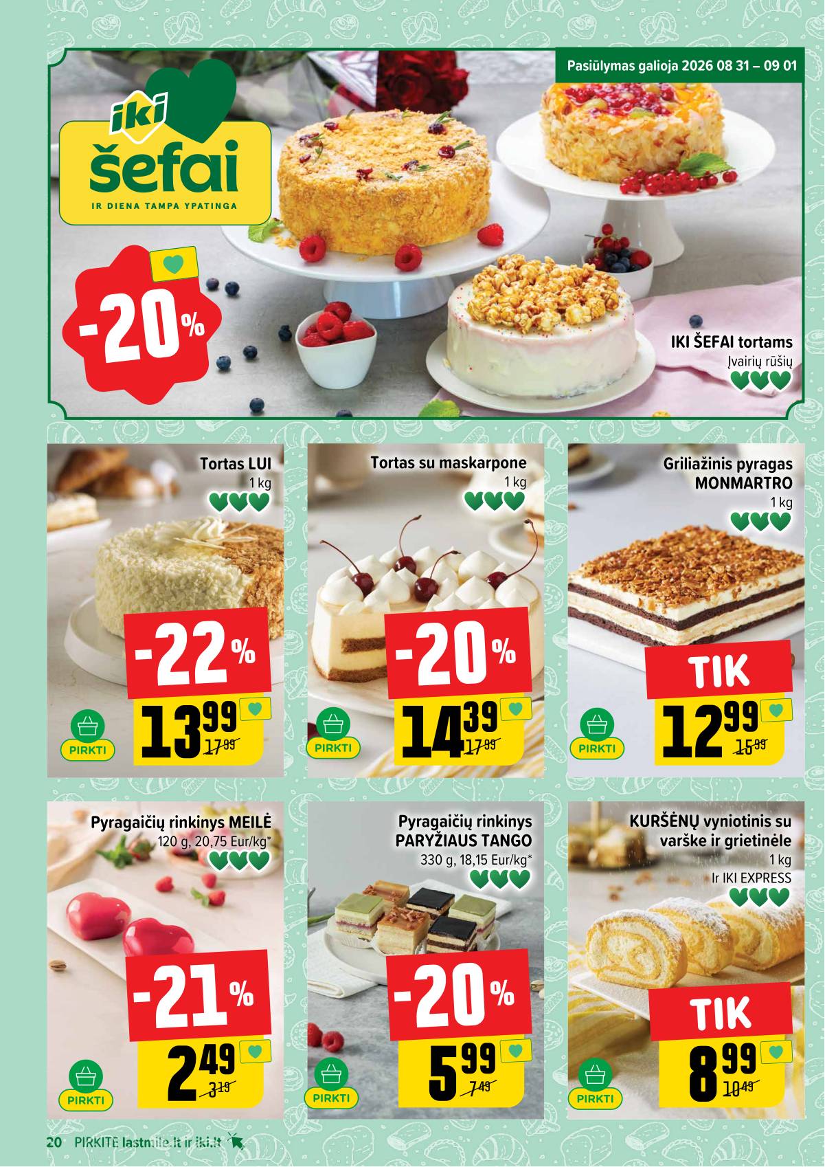 Iki - IKI akcijų leidinys 20 puslapis