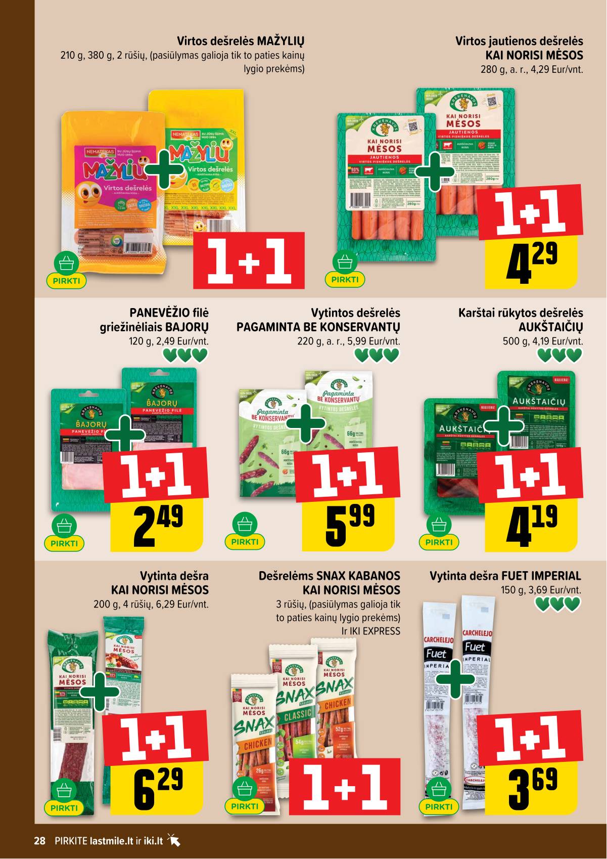 Iki - IKI akcijų leidinys 28 puslapis