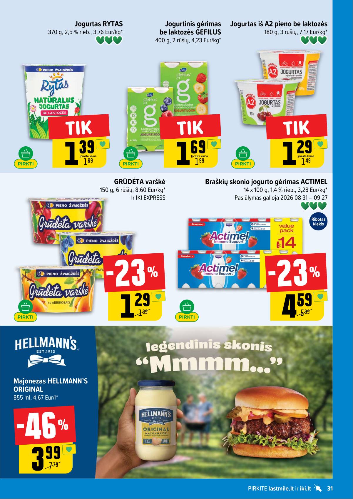 Iki - IKI akcijų leidinys 31 puslapis