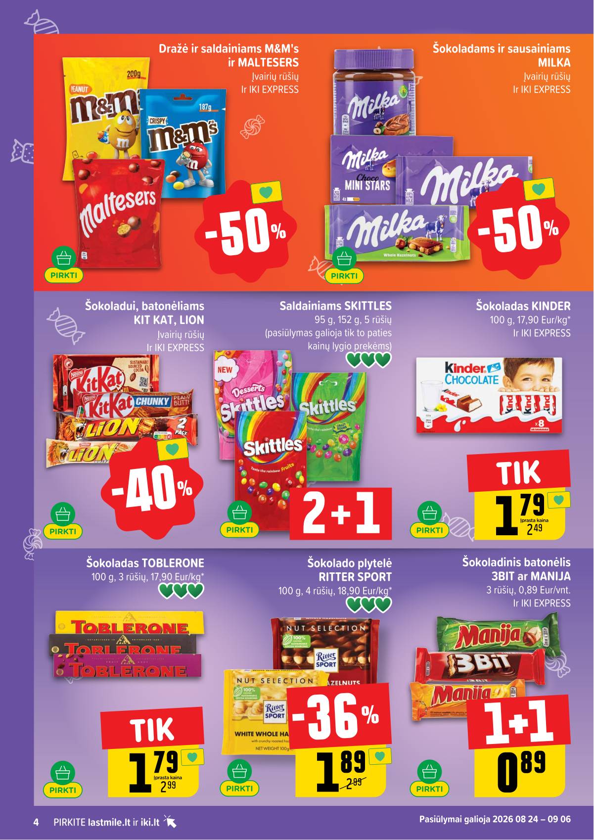Iki - IKI akcijų leidinys 4 puslapis