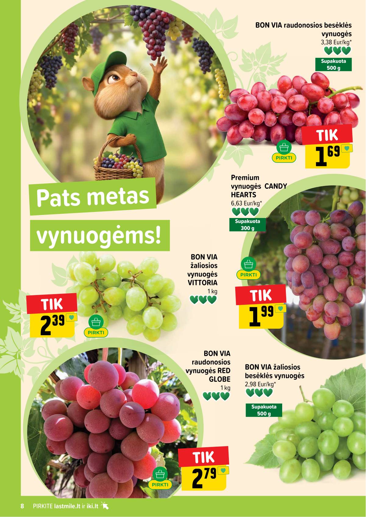 Iki - IKI akcijų leidinys 8 puslapis