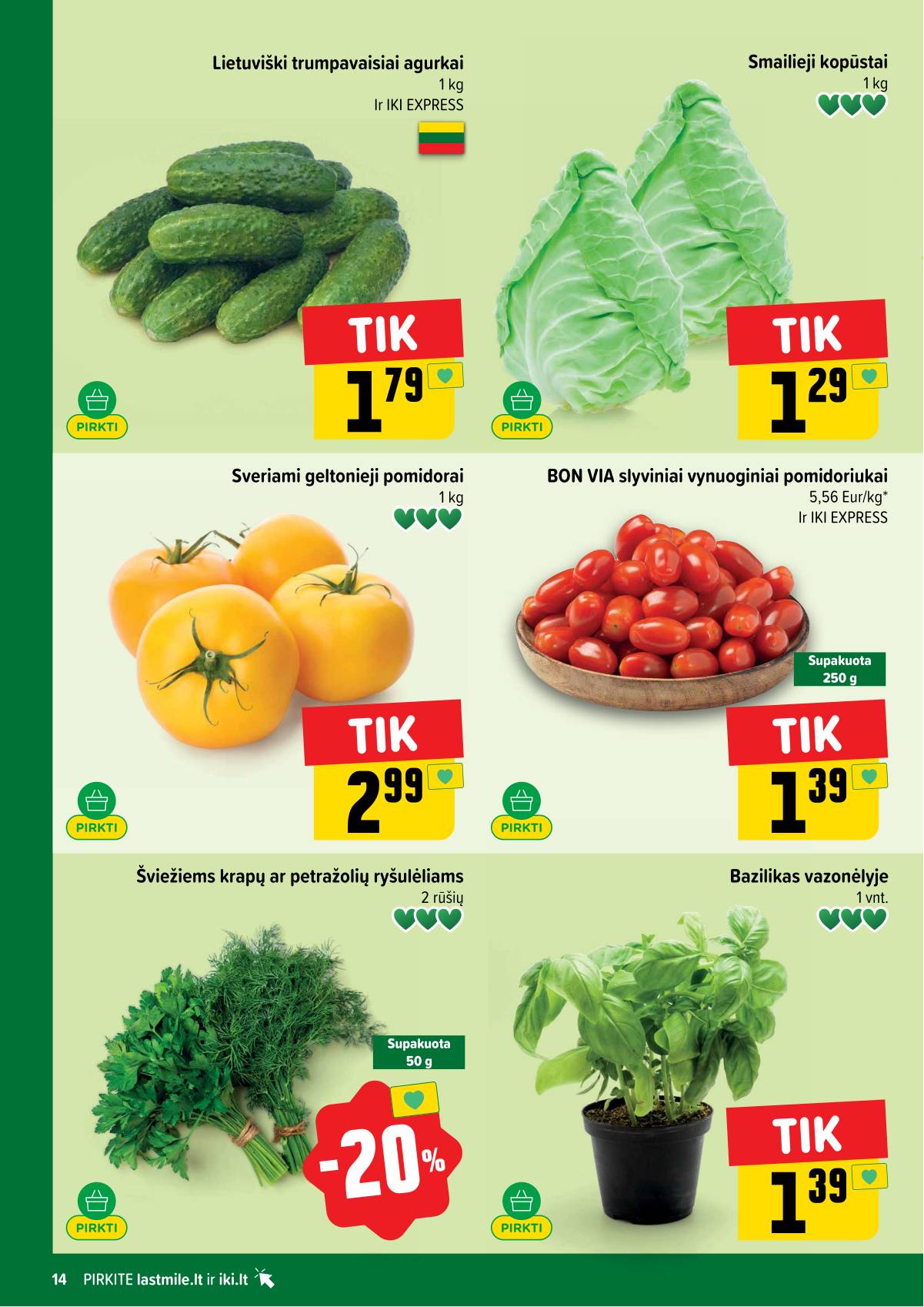 Iki - IKI akcijų leidinys 14 puslapis