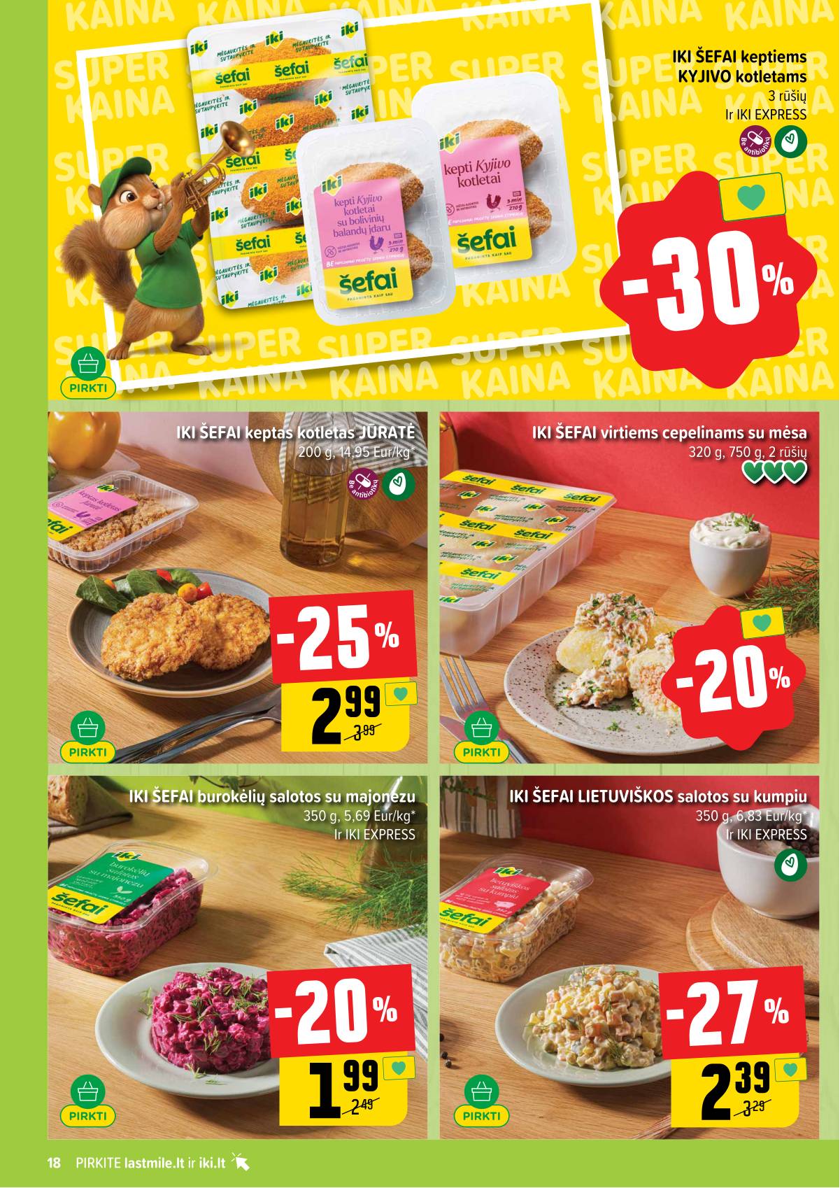 Iki - IKI akcijų leidinys 18 puslapis